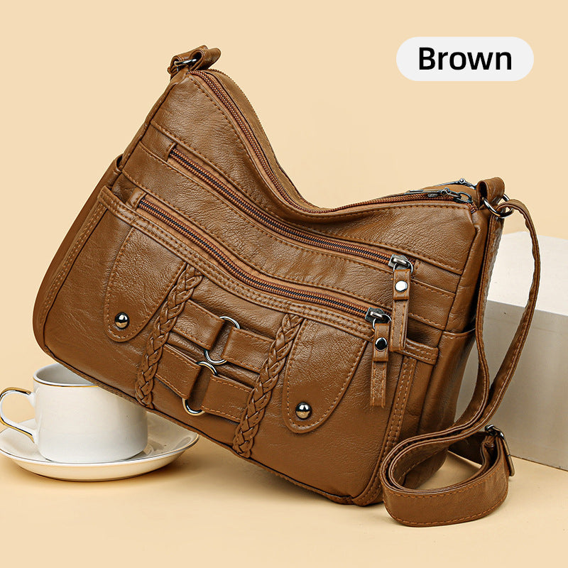 VeroLuxe™ Soft PU Leather Bag — Glide Through Your Day with Unshakable Style and Effortless Control