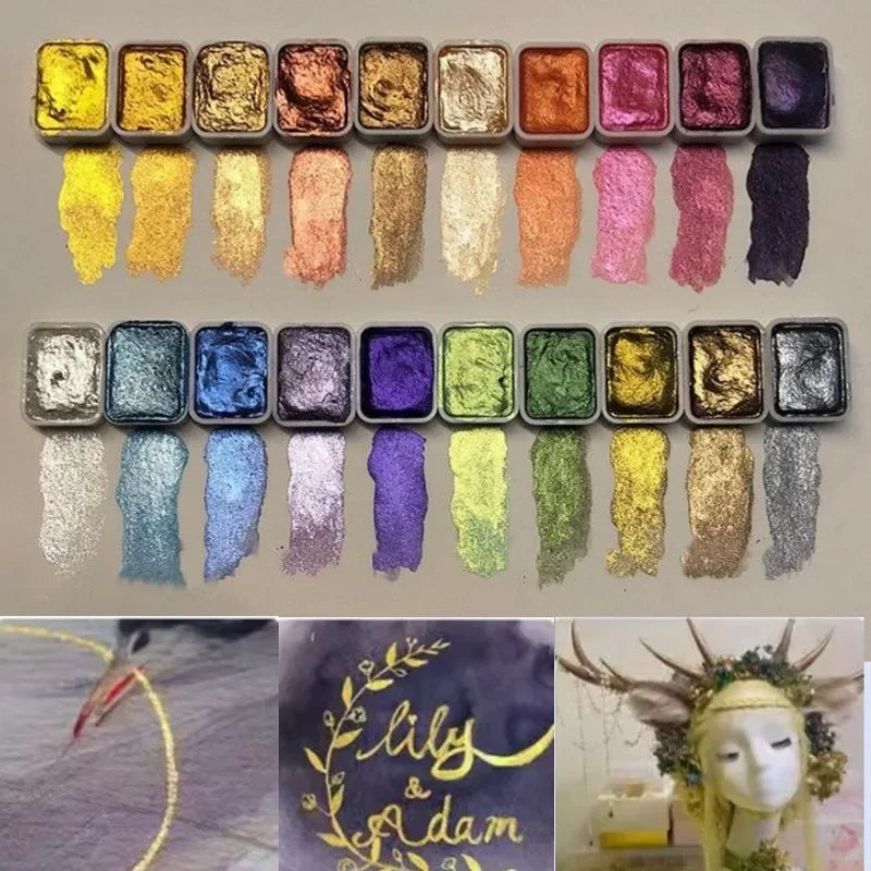 LustreRay™ Pearlescent Pigments — Ignite Your Art with Show-Stopping Metallic Brilliance