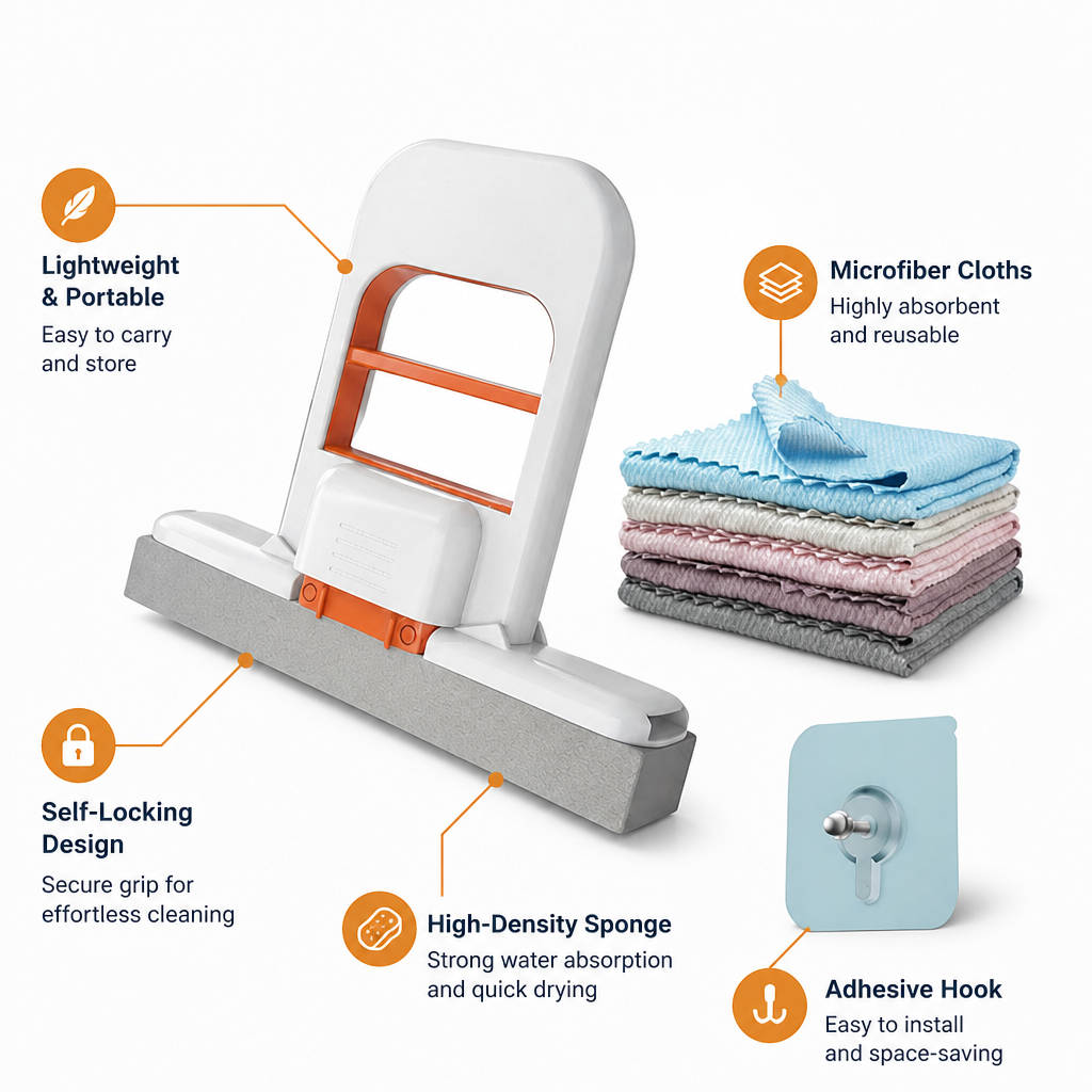 SwiftSweep™ — Effortless Cleaning Power That Frees Your Time and Energy