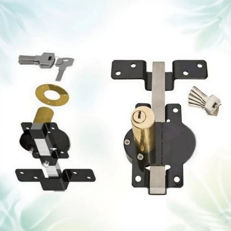 Gate Lock with Key | Rust-Resistant | Spring Bolt | GateSecure