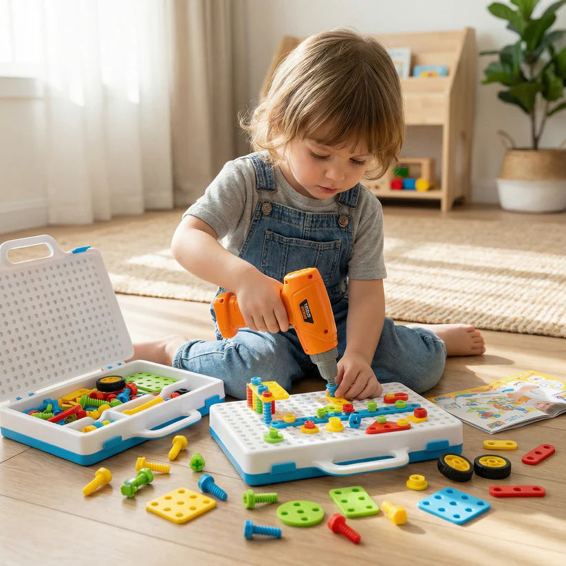 PowerBuild Pro™ — Ignite their confidence and creativity with every twist and build