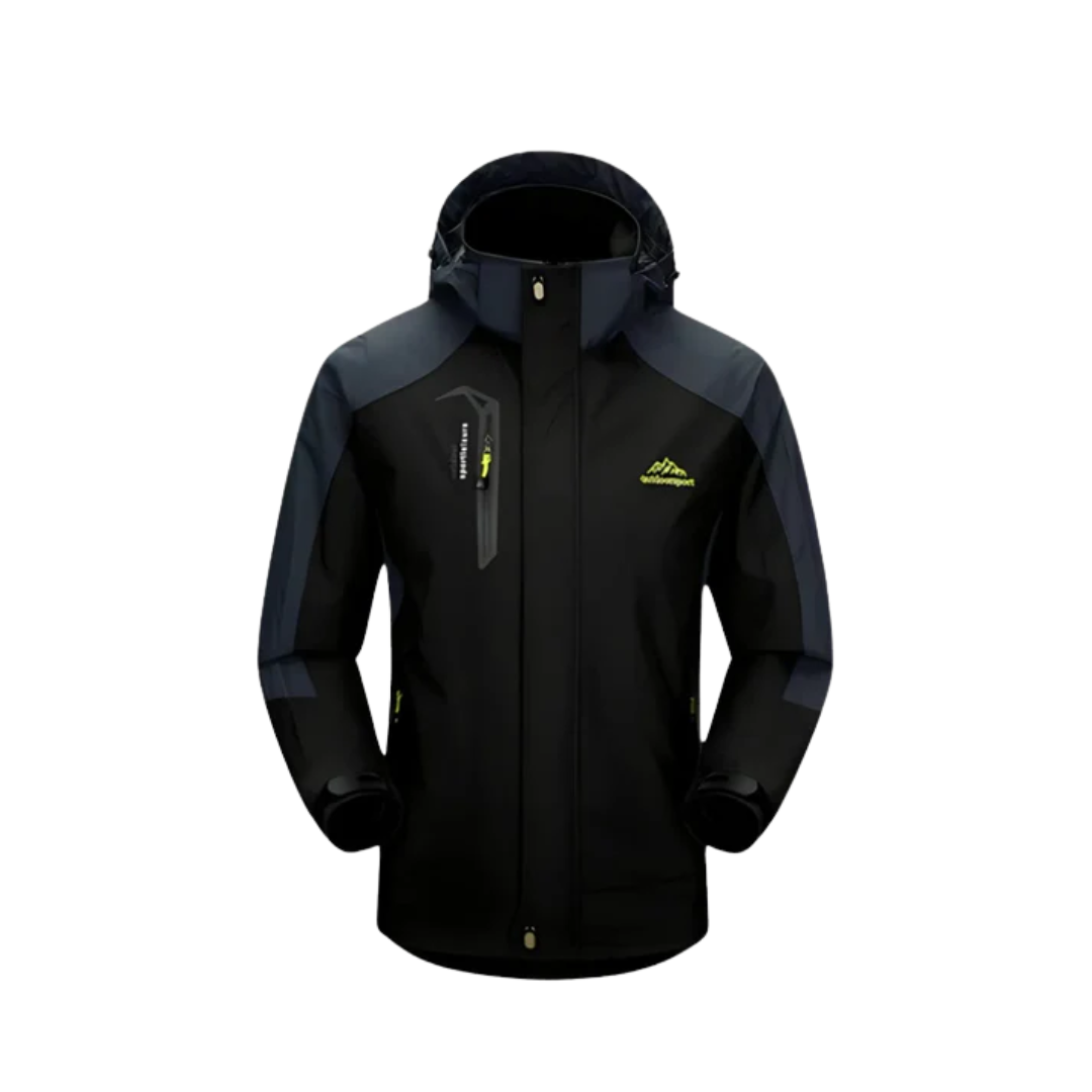 Men's Lightweight Waterproof Adventure Jacket - Wind Resistant