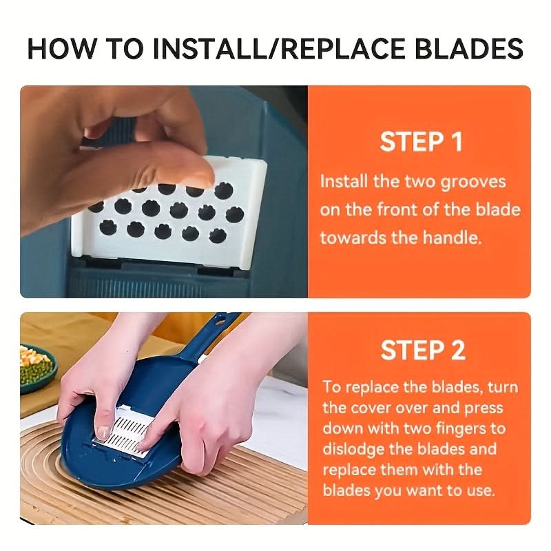 12-in-1 Multifunctional Vegetable Slicer and Chopper