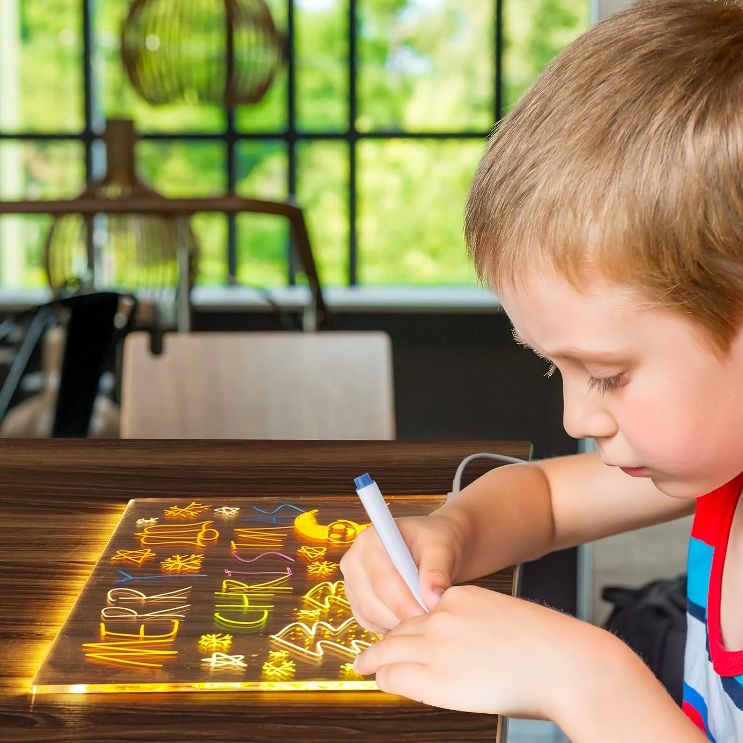 LumoSpark™ — Ignite Your Child’s Imagination with Glowing, Mess-Free Masterpieces