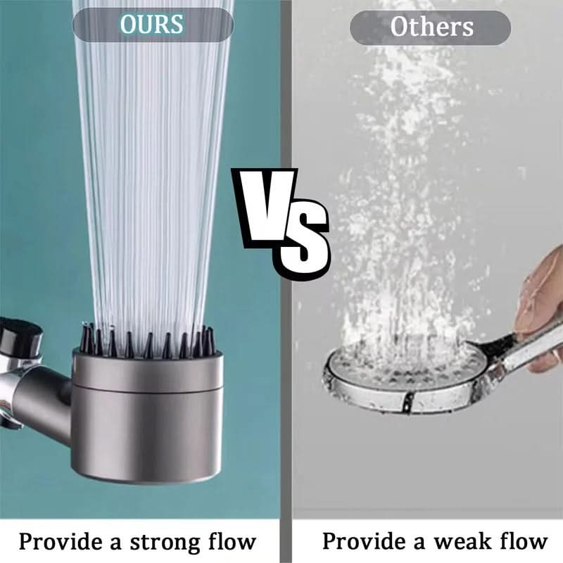 High-Pressure Shower Head with 3 Spray Settings