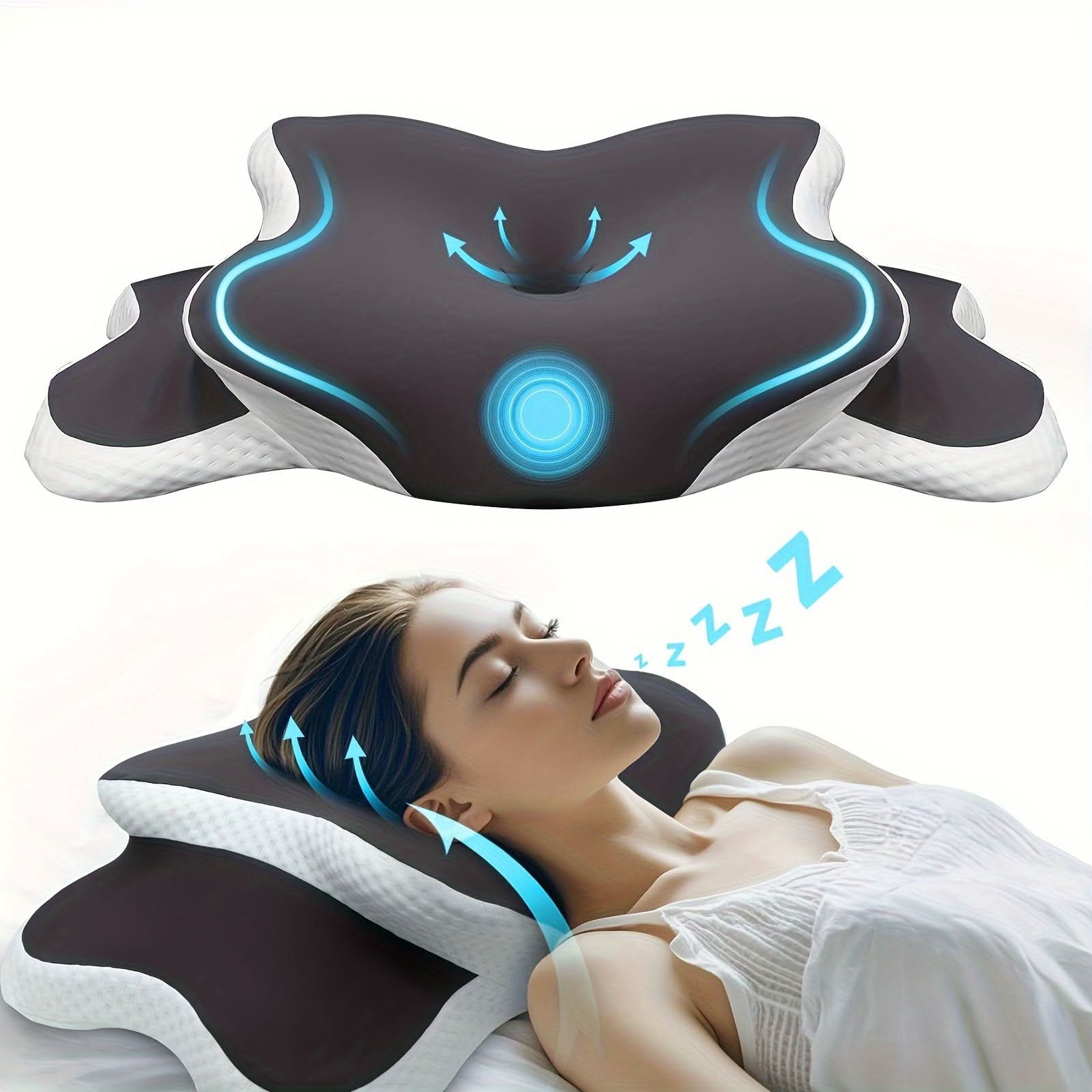 Neck Support Cushion for Comfortable Back Sleep – COOLFLOW