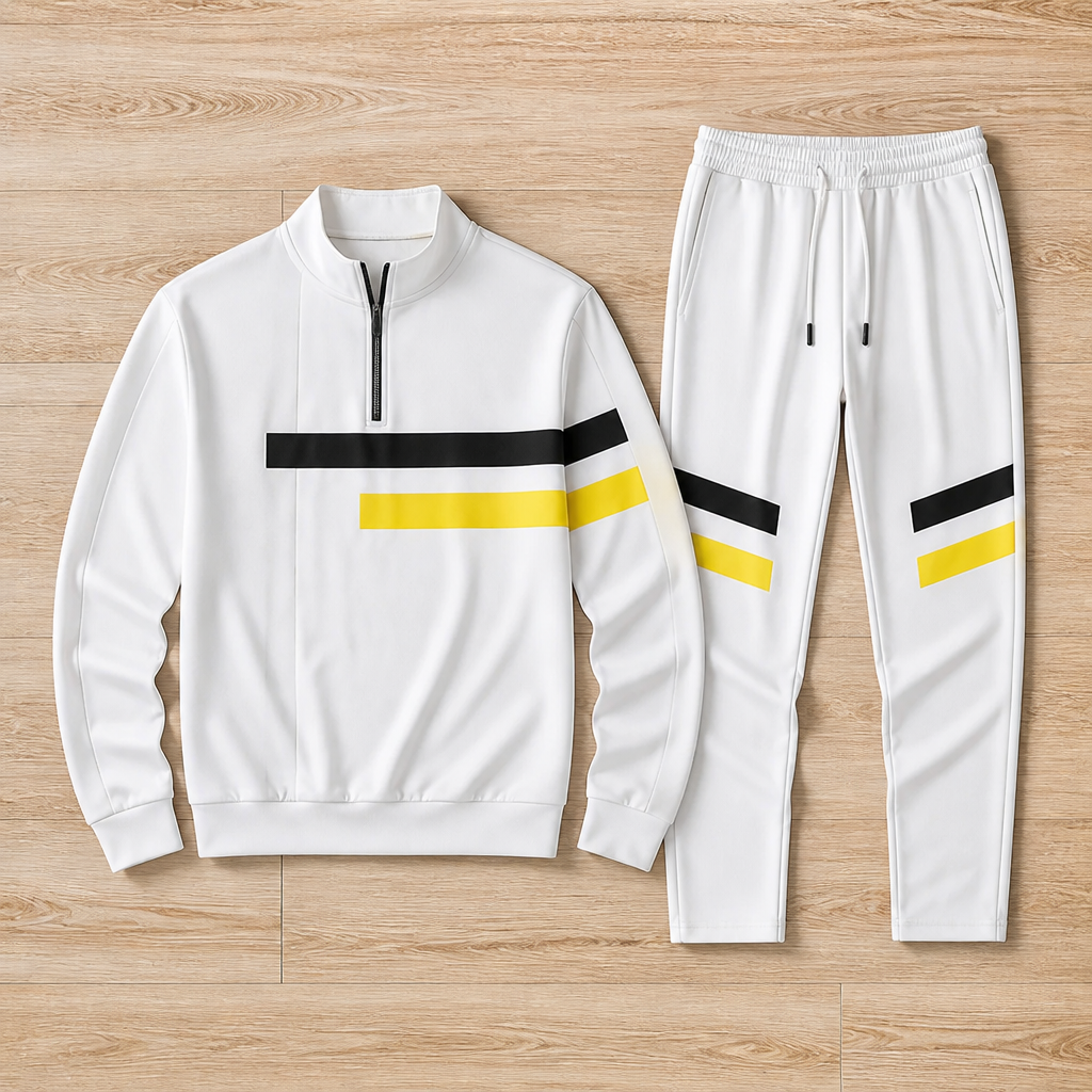 Dominex™ Half-Zip Tracksuit Set — Command Every Move with Effortless Style and All-Day Comfort