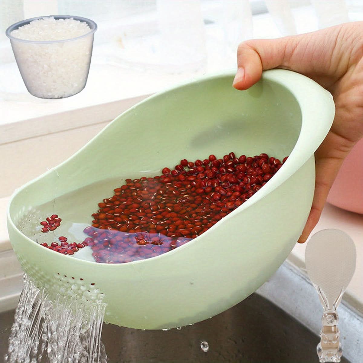 Multifunctional Strainer Basket for Kitchen Washing