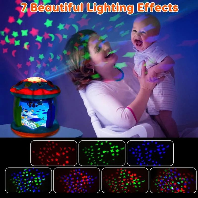 Infant Spinning Night Light Projector with Music