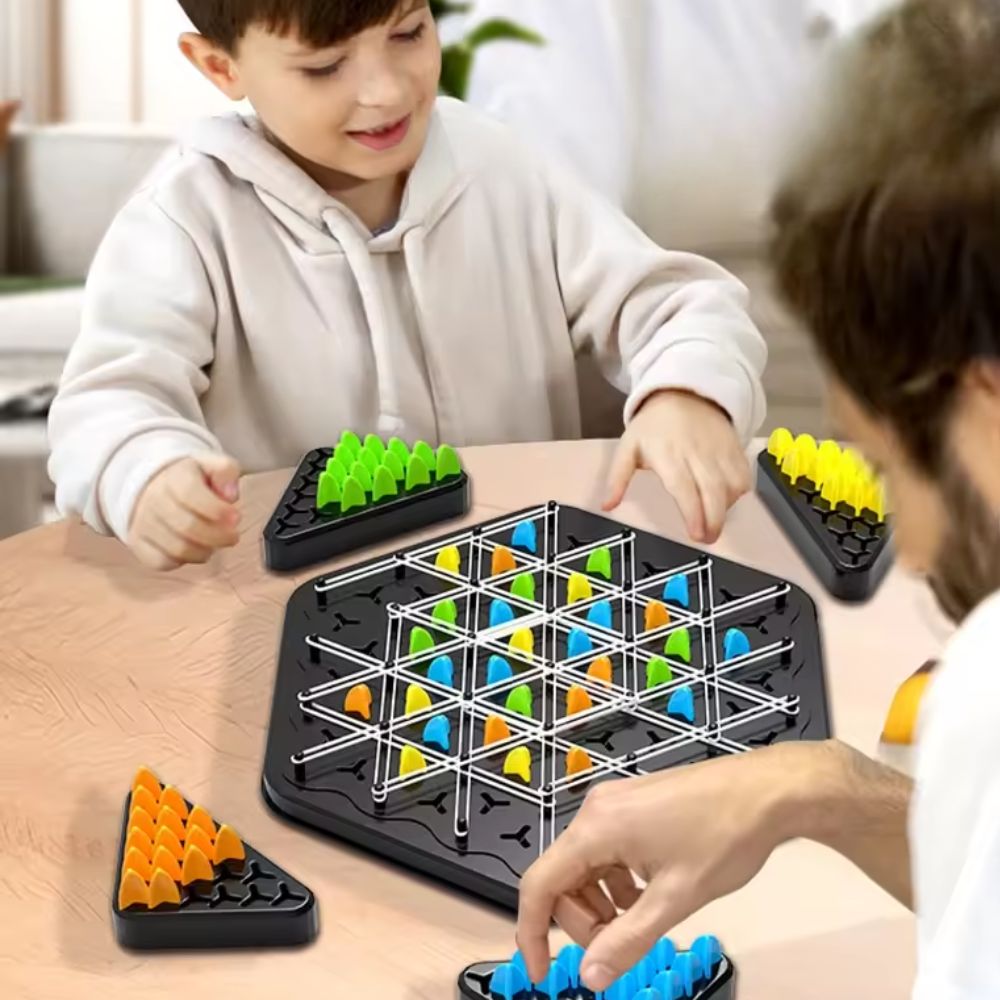 MindStorm™ Chain Triangle Chess Game — Ignite Fierce Battles That Sharpen Your Mind and Unite Friends