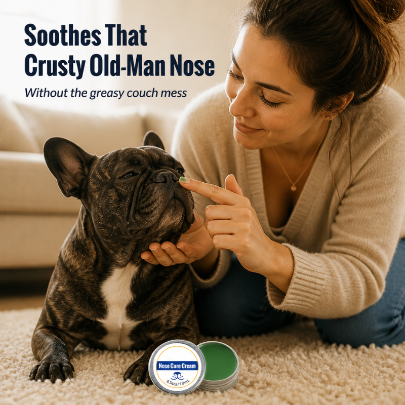 VeluraPaw™ — Restore His Crusty "Old-Man Nose" to Smooth, Healthy Black