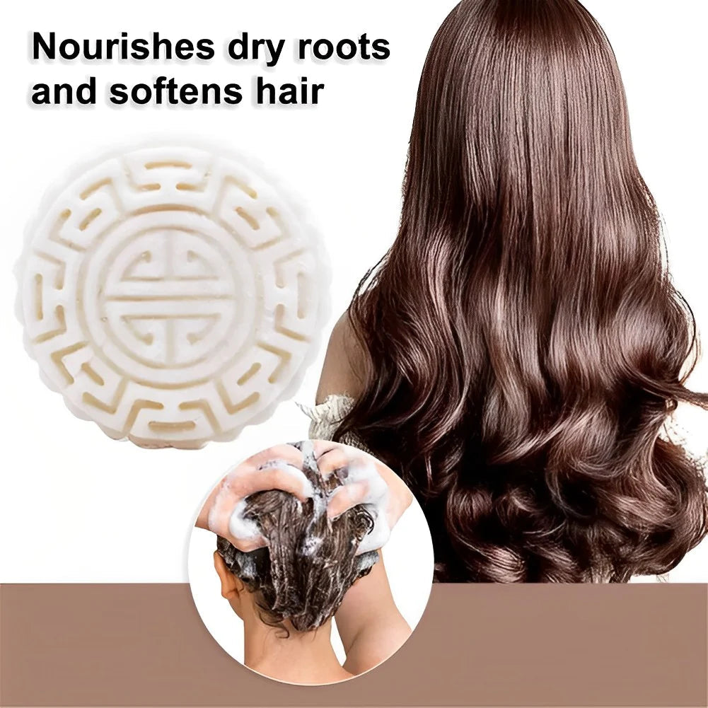SilkRoot™ Rice Water Shampoo Bar — Revive Your Hair’s Full, Lush Glory with Every Wash