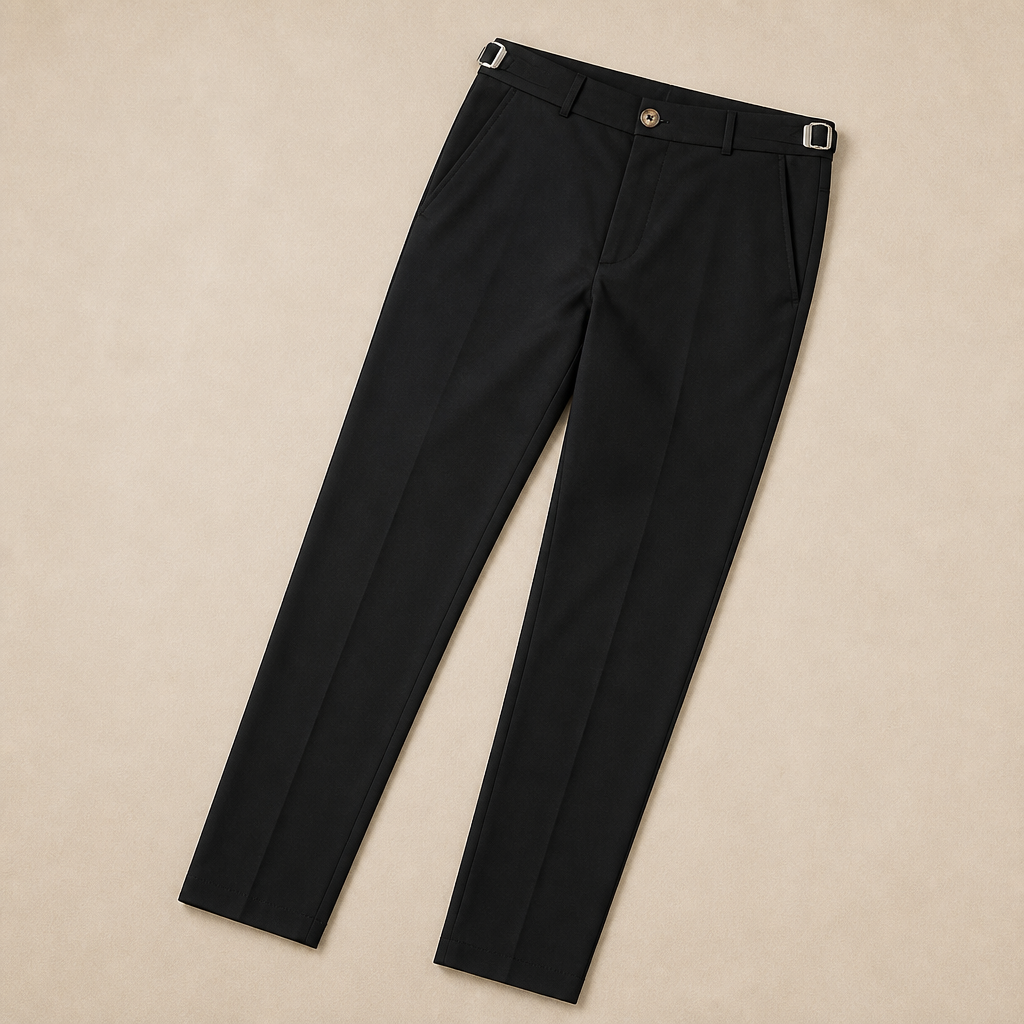 FlexiForm™ – Slim Stretch Pants Featuring Adjustable Side Buckle