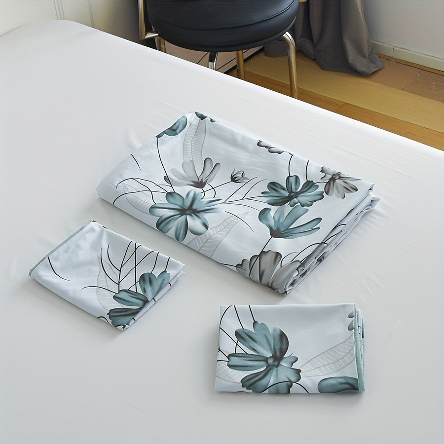 Blossom Haven – 3-Piece Floral Bedding Collection