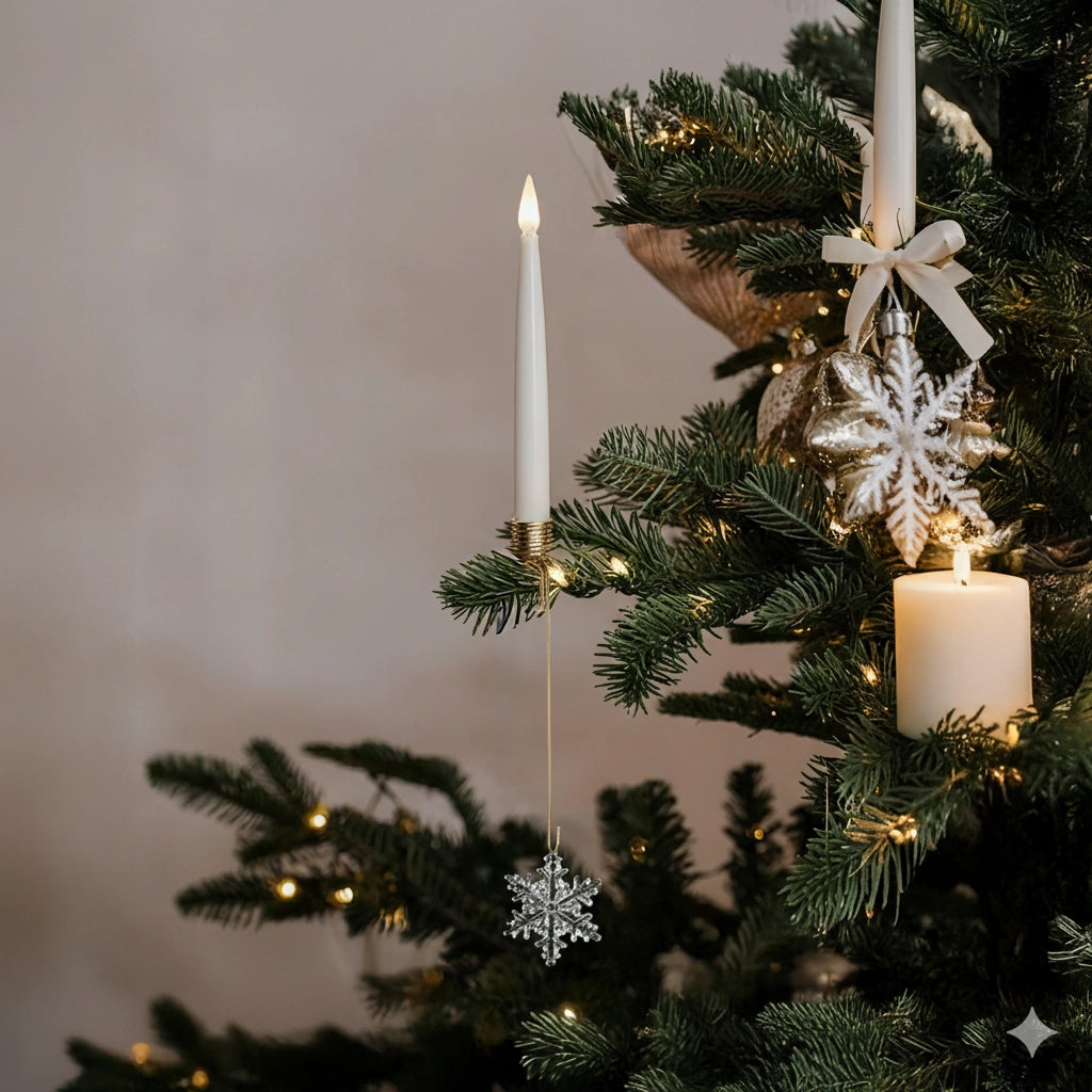 LuminiqueFlame™ — Fill Your Holidays with Safe, Captivating Candlelight Magic