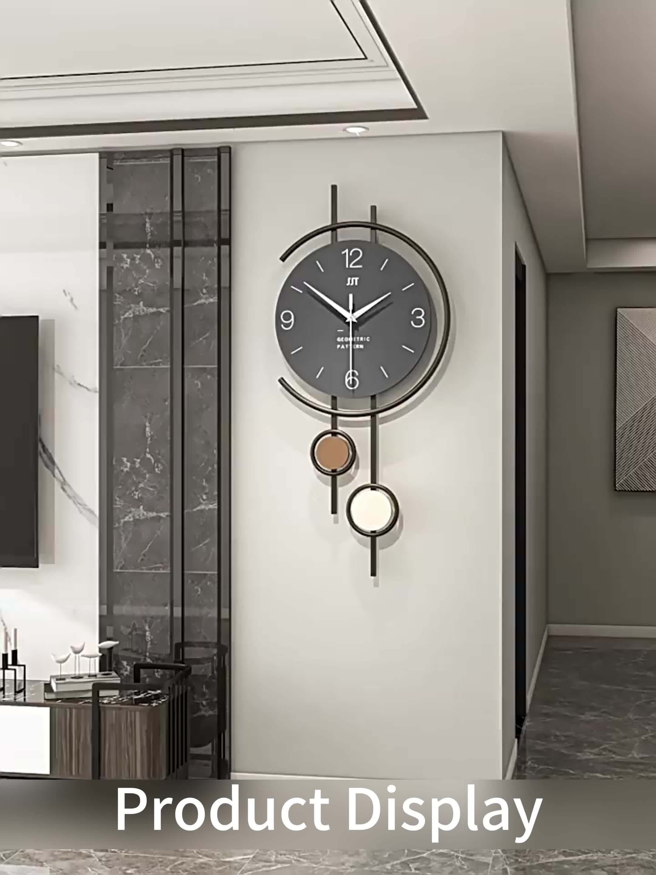 TranquilTime – Modern Silent Wall Clock for Stylish Spaces