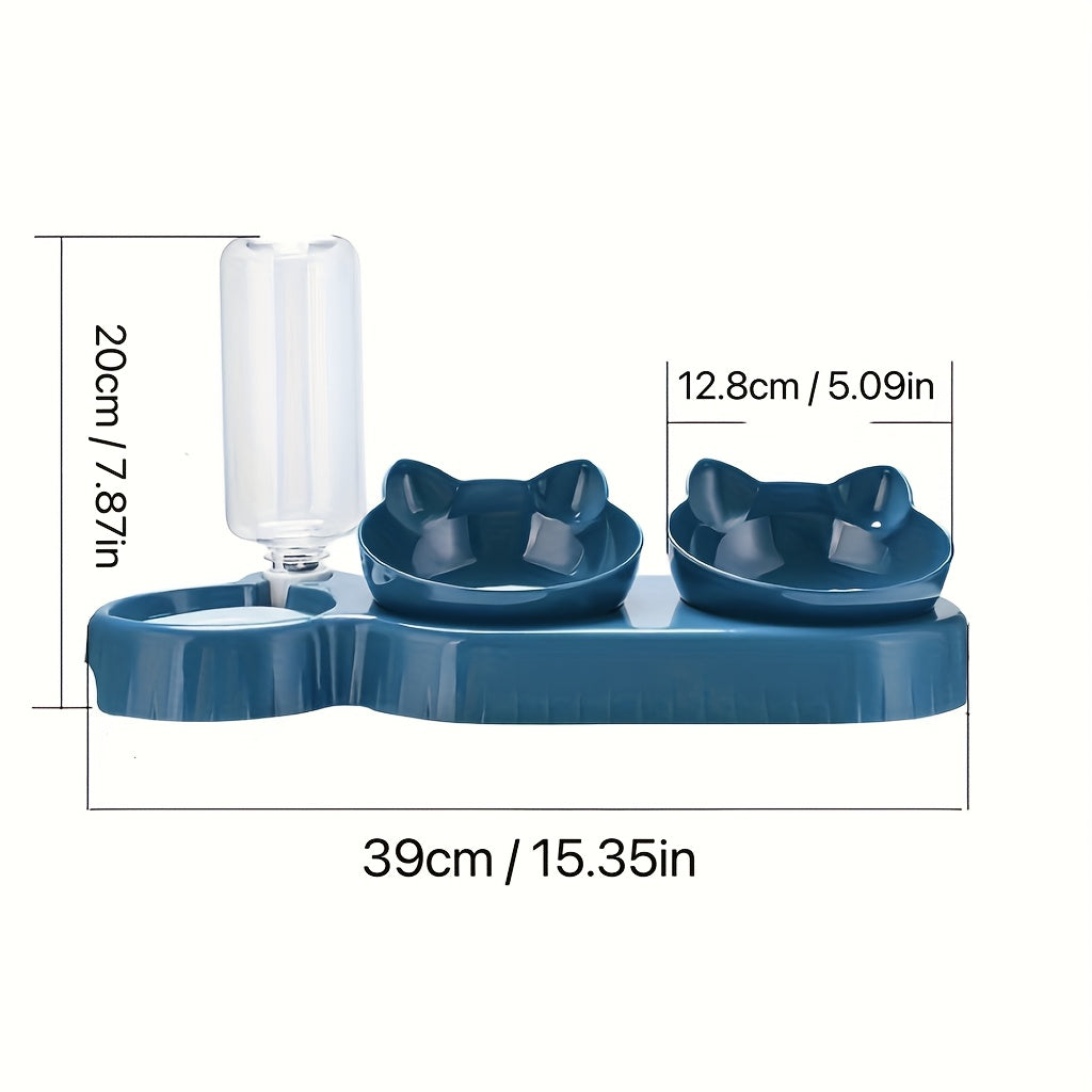 PawEase - Ergonomic Feeding Bowls with Fresh Water System