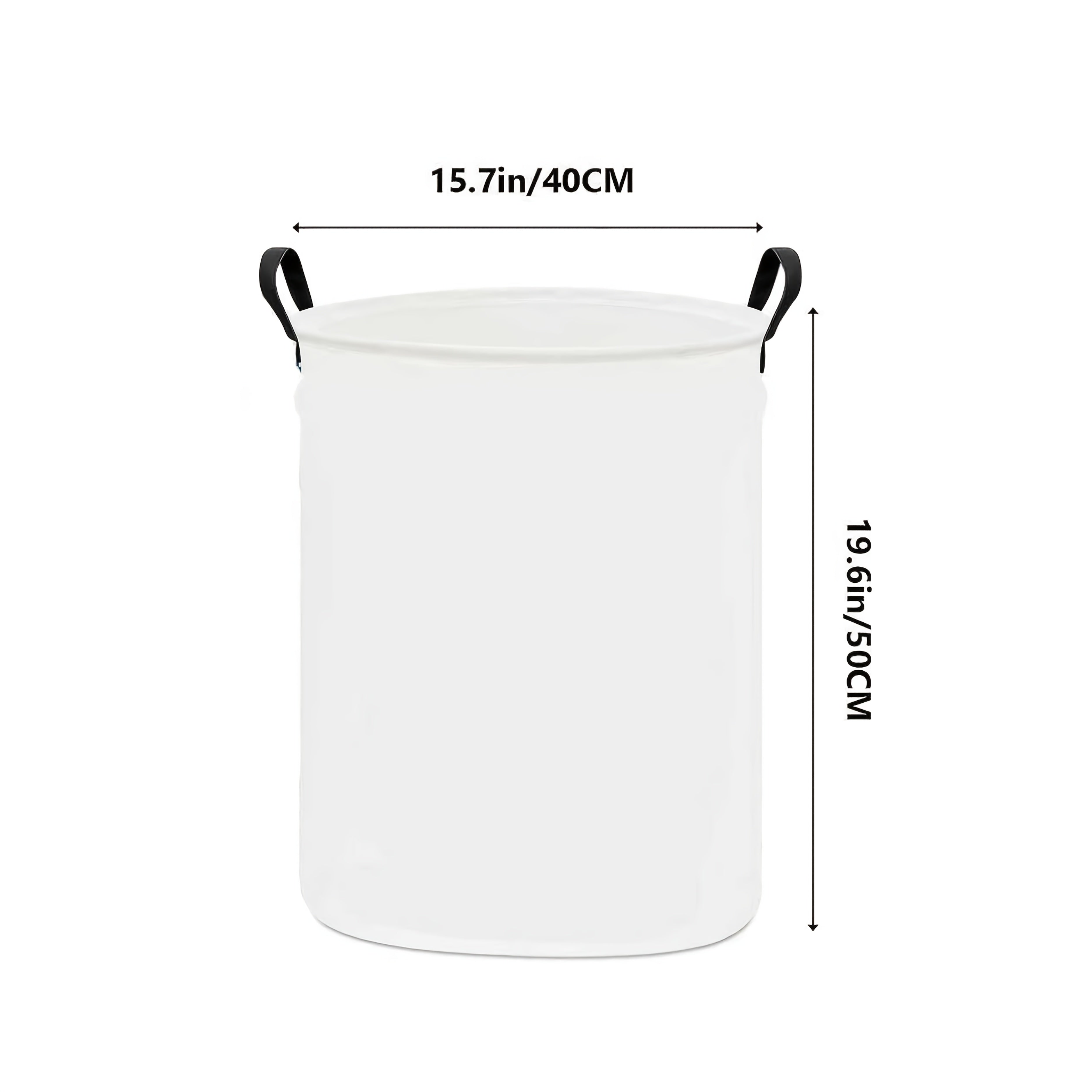 Space-Saving Laundry Organizer with Handles