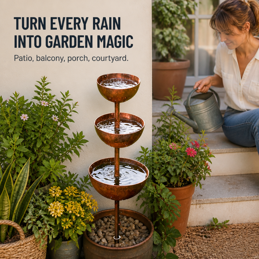 AquaHaven™ Garden Stake — Transform Rain into a Soothing Wildlife Retreat That Revives Your Garden’s Soul