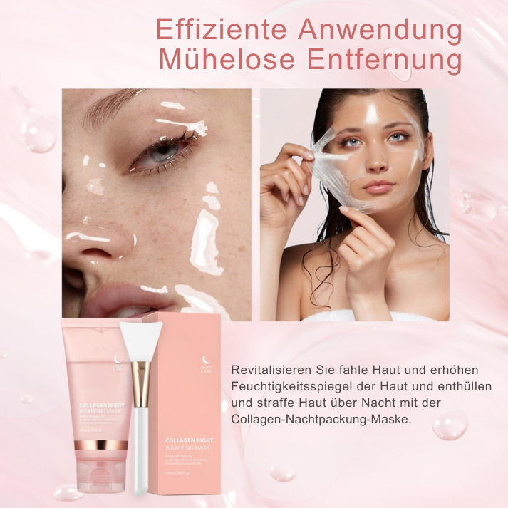 DreamLuxe™ Collagen Wrap — Wake Up to Firmer, Hydrated, Head-Turning Skin