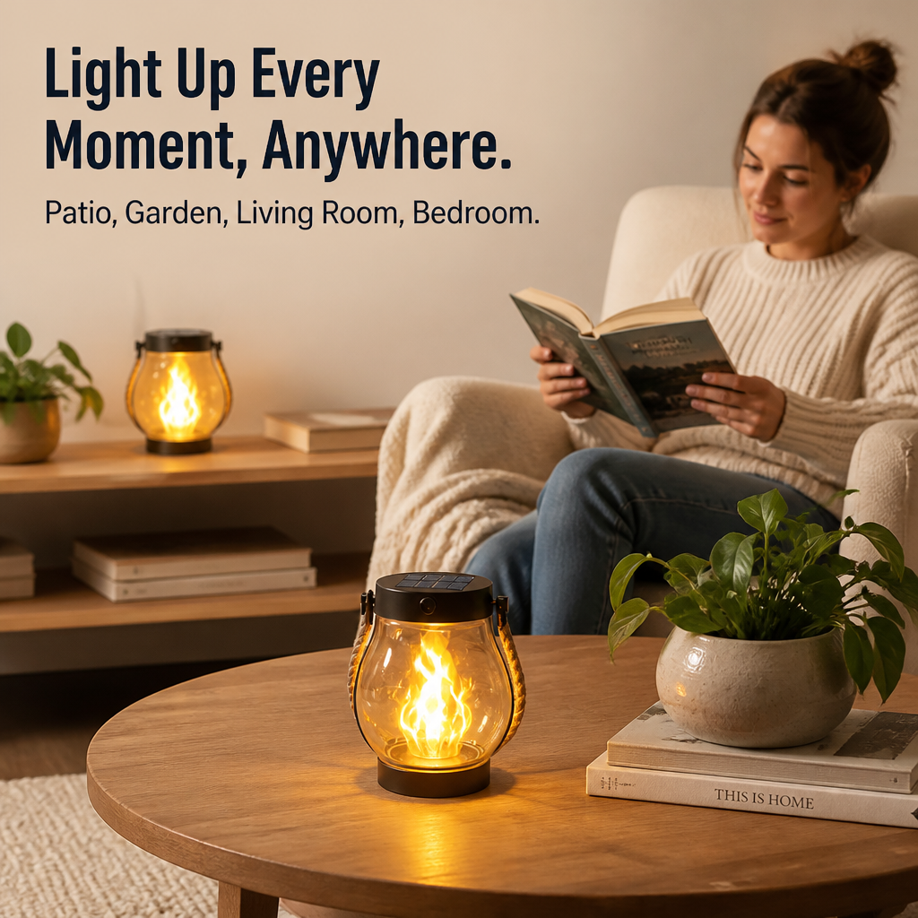 GlowEmber™ — Transform Your Nights with Cozy, Firelight Magic Without the Risk