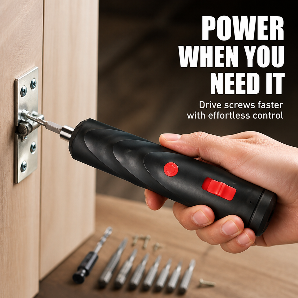 TurboTwist™ — Crush Every Screw with Lightning Speed and Effortless Control
