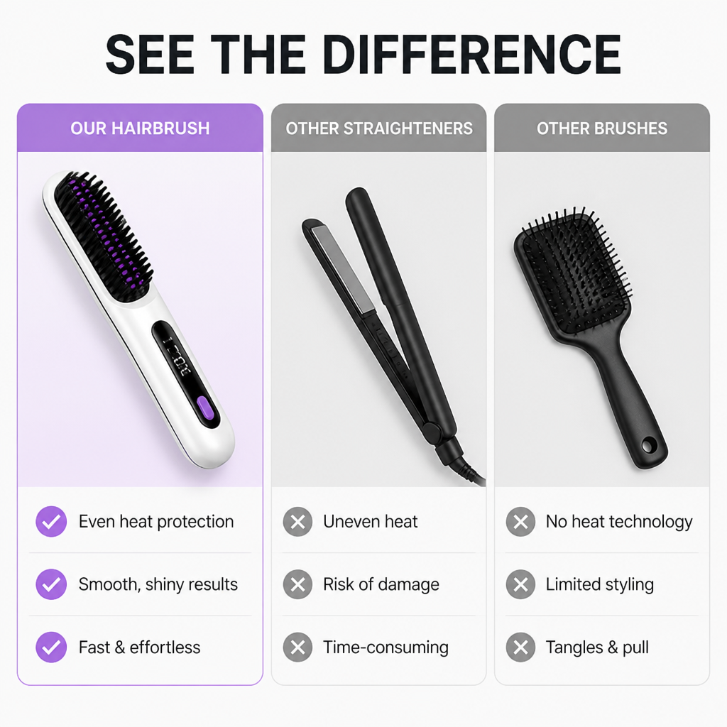 LumiLuxe™ — Effortless Salon-Perfect Hair That Protects and Shines Every Time