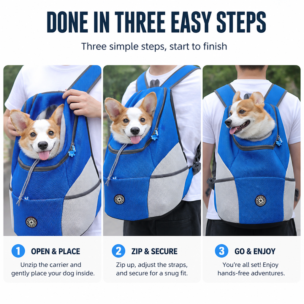PawsTrail™ — Effortless Freedom and Cozy Safety for Every Adventure with Your Dog