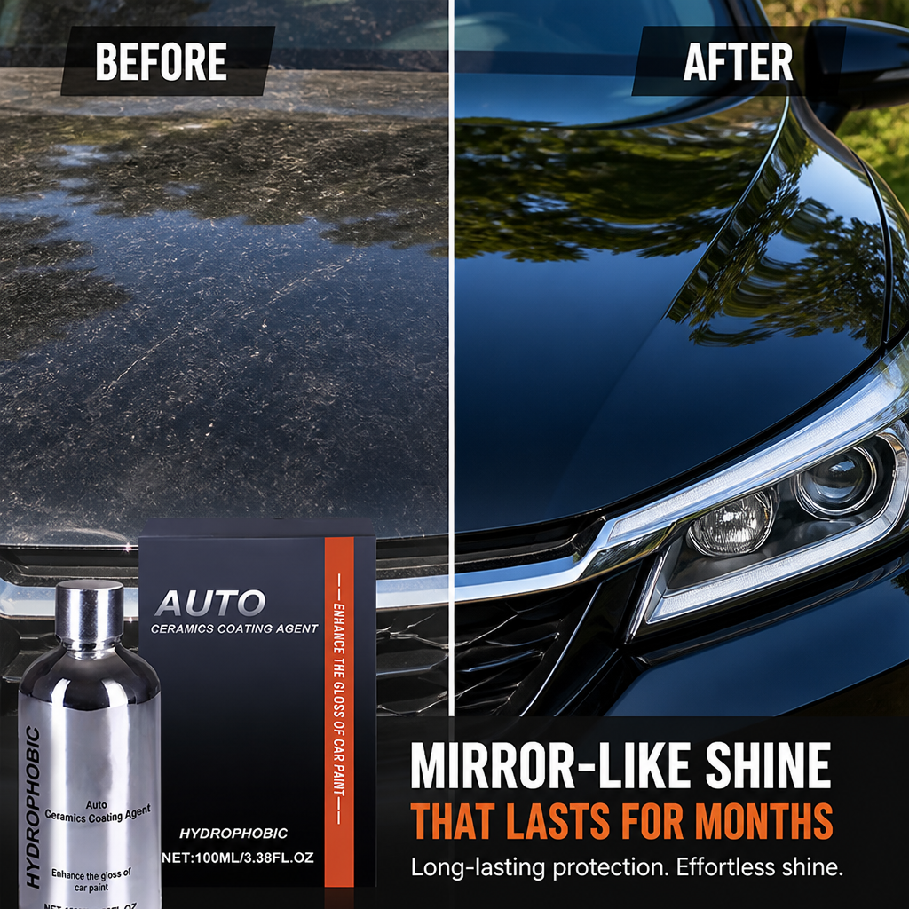 VibranceShield™ Nano Ceramic Spray Kit — Command Attention with a Mirror-Like Shine That Lasts for Months