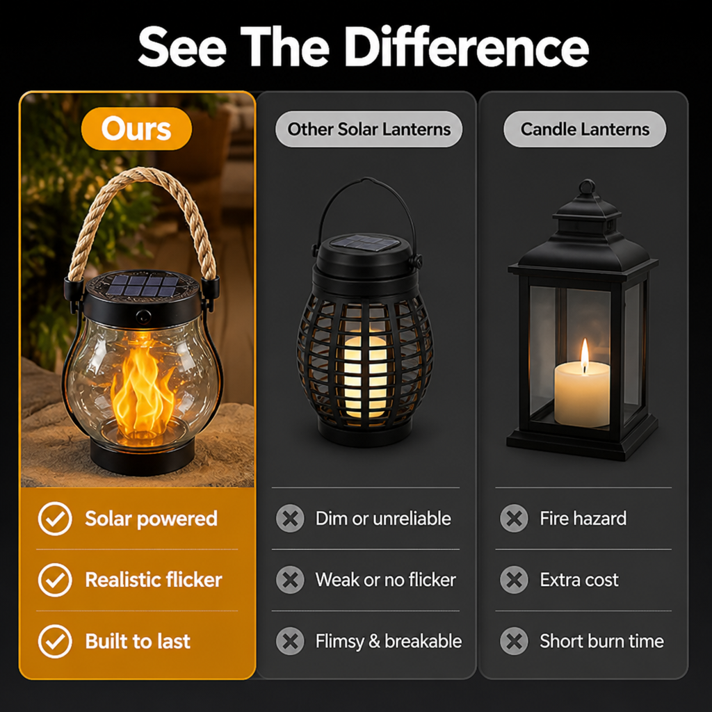 LumaFlick™ — Ignite Magical Evenings with Effortless, Cozy Glow
