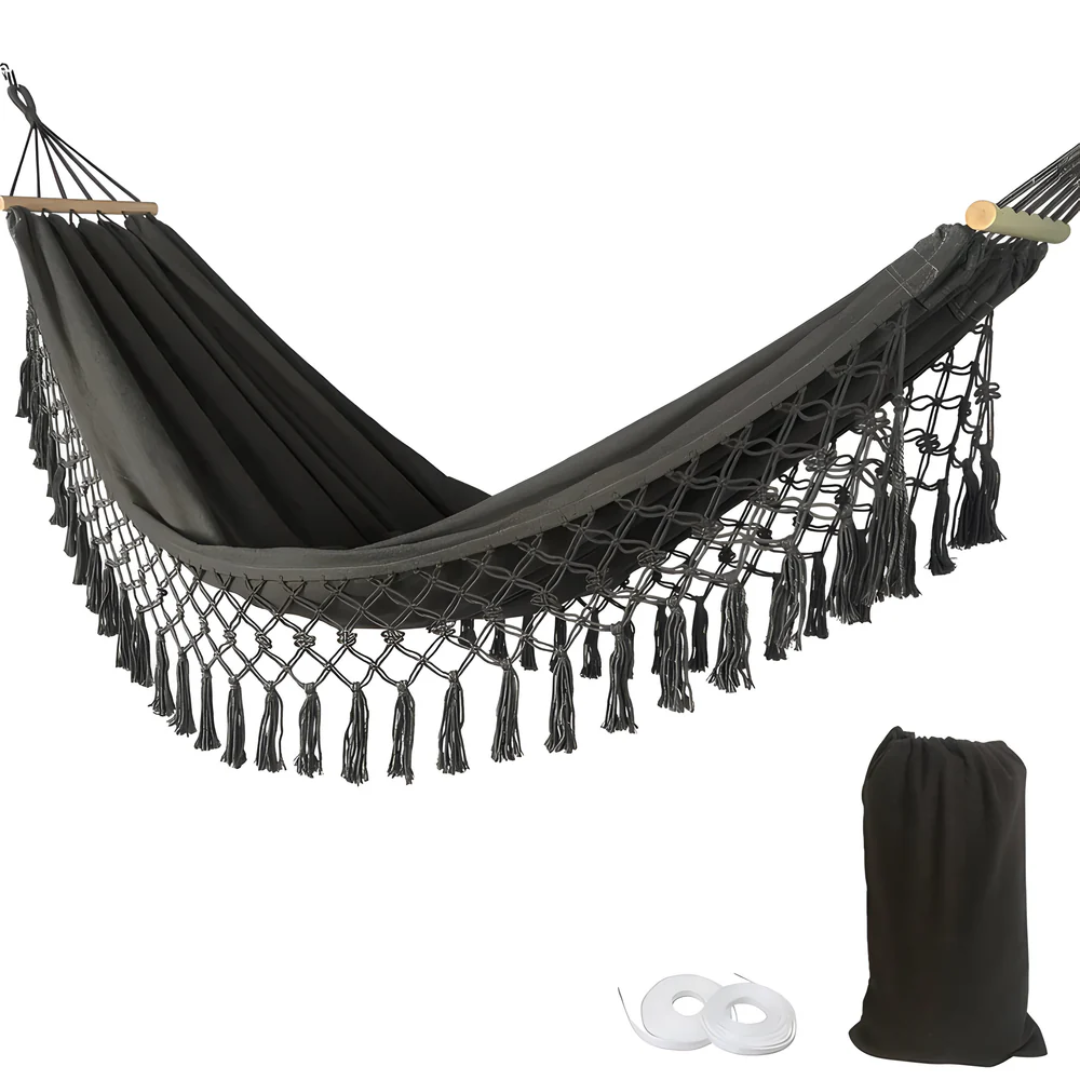 Serenity Bliss Cotton Outdoor Hammock