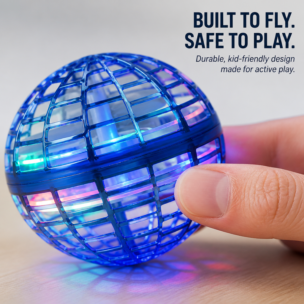 LumaWhirl™ Orb — Ignite Boundless Energy and Mesmerize Every Playtime with Stunning Glow