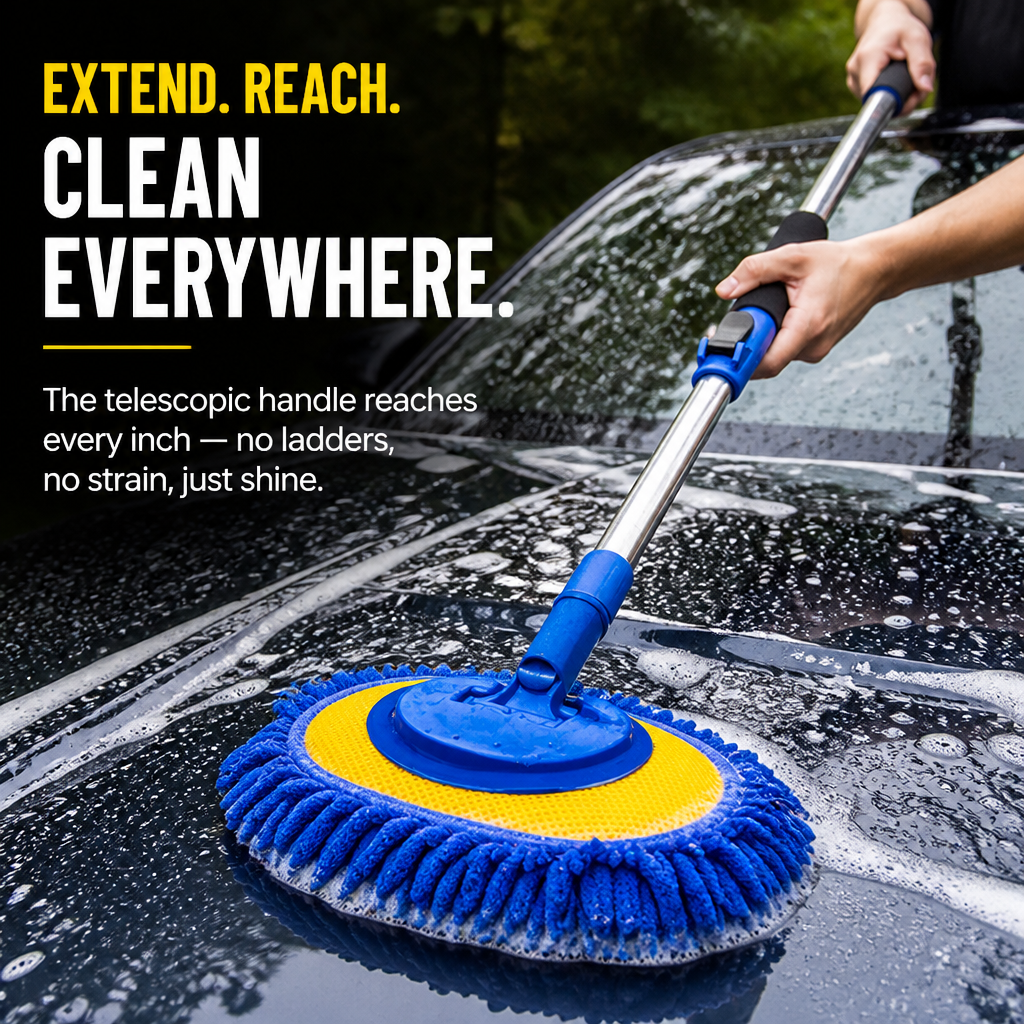 VividShine™ — Effortless Reach, Radiant Shine, Zero Backache