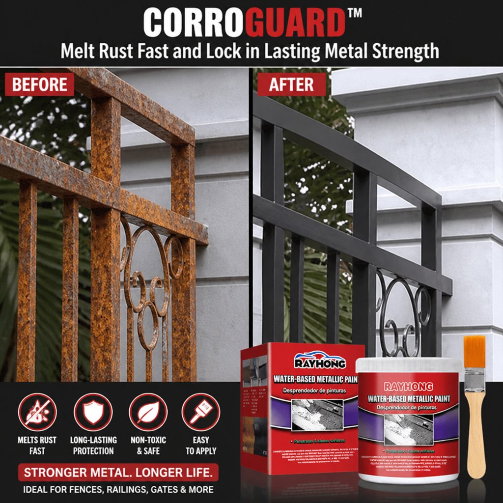 CorroGuard™ — Melt Rust Fast and Lock in Lasting Metal Strength