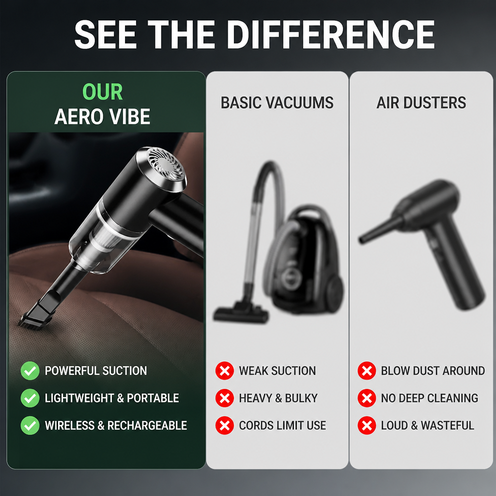 AeroVibe™ — Instantly Power Through Dust and Dirt with Featherlight Freedom
