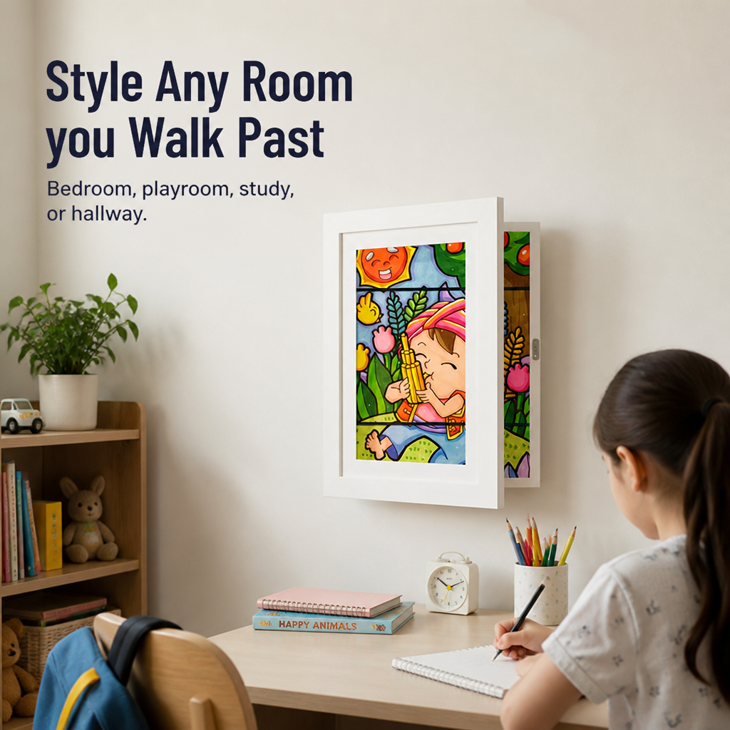 CanvasNest™ — Transform Chaos into a Proud Gallery of Priceless Childhood Moments