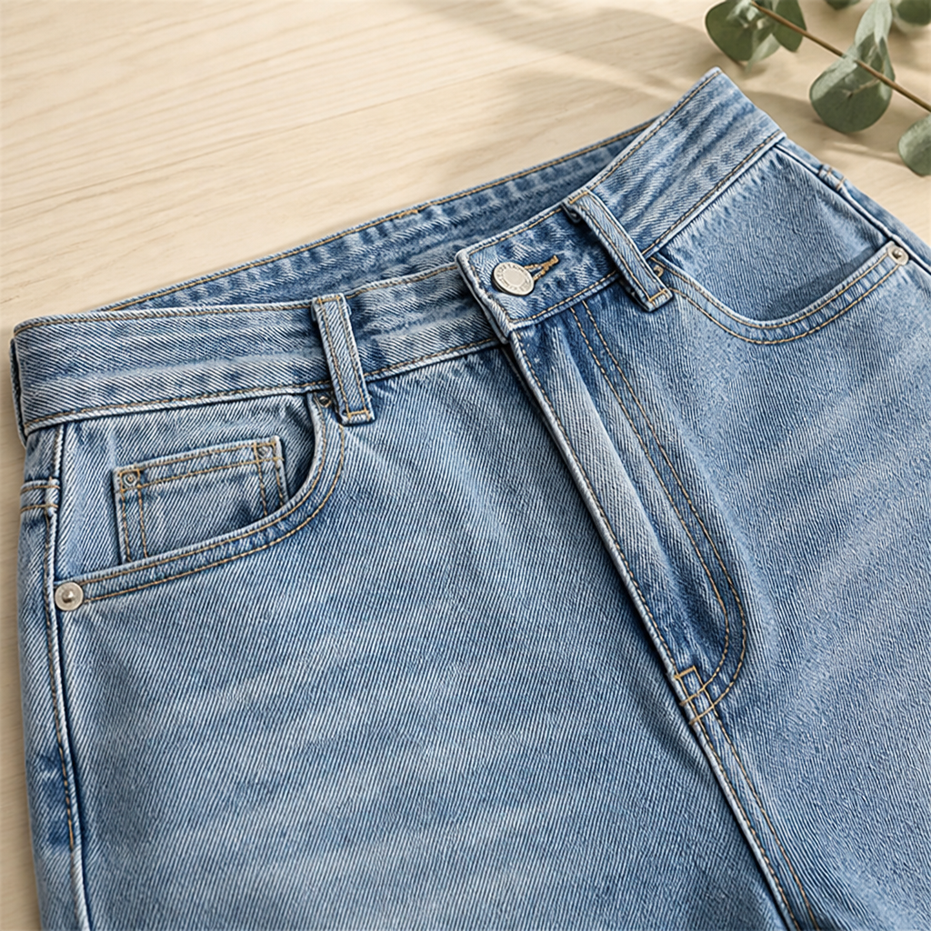 Vérova™ – High-Rise Wide-Leg Vintage Jeans with No-Gap Waist