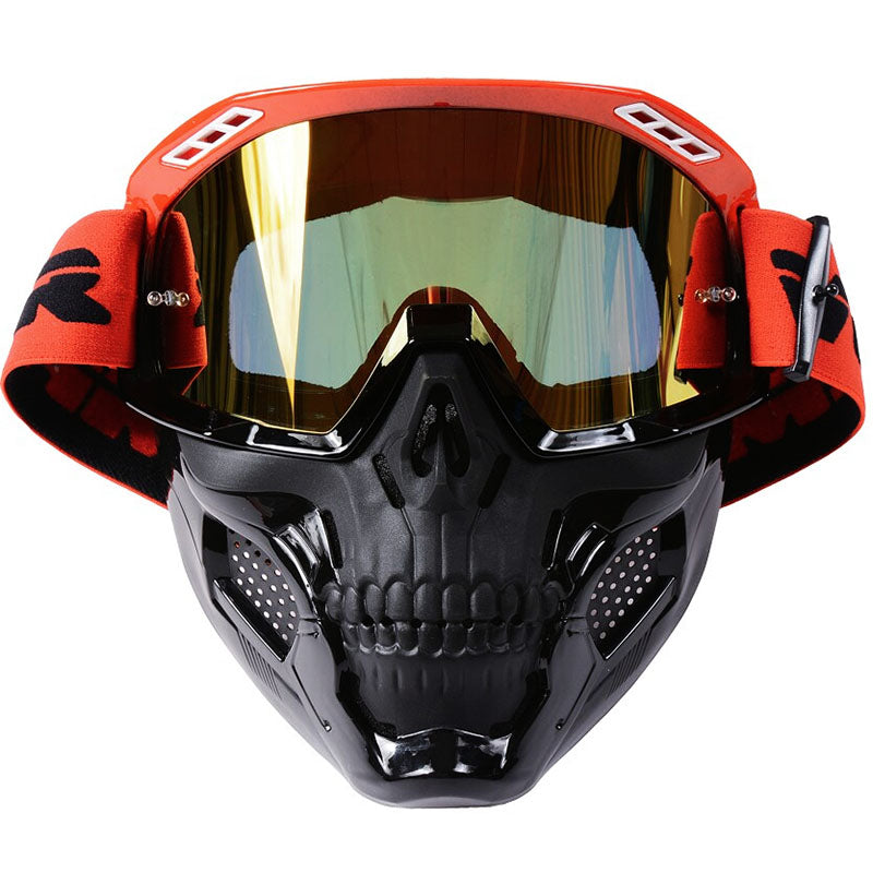 Adventure-Ready Riding Goggles with Durable Lenses