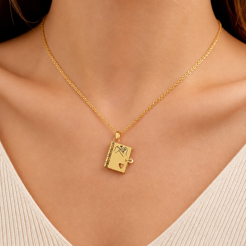 EverBond™ Necklace — Keep Your Daughter’s Heart Wrapped in Unbreakable Love Every Day