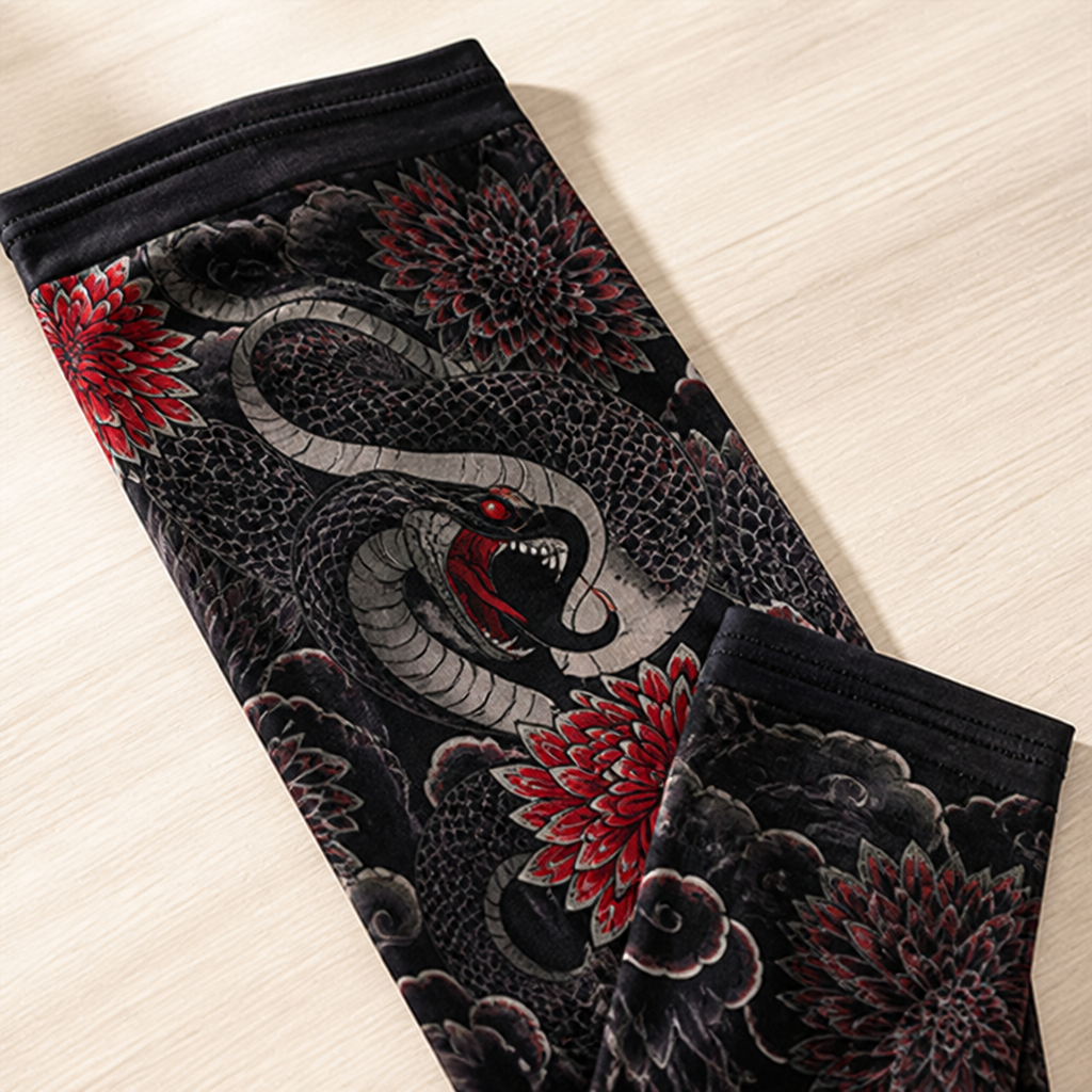 SlipSkin™ — Flaunt Fierce Tattoo Style with All-Day Sun Armor