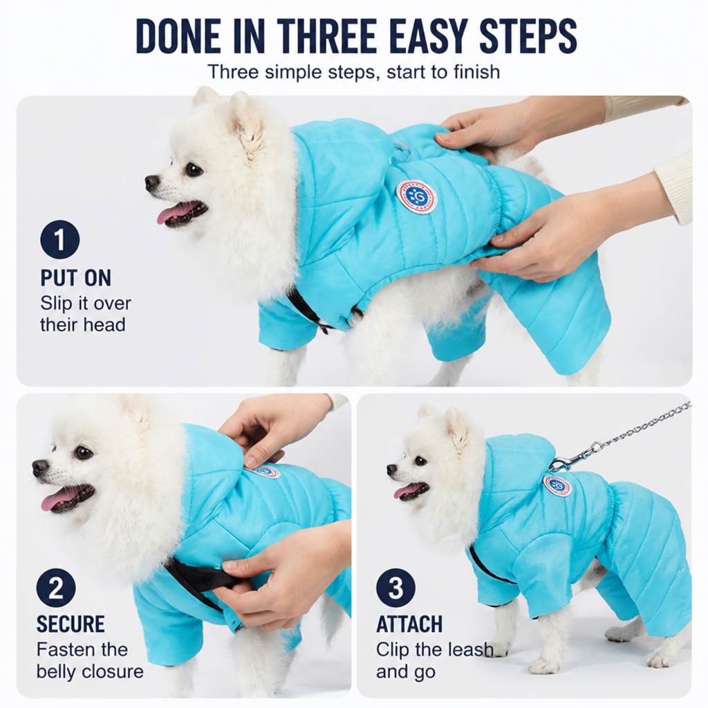 FrostFur™ — Wrap Your Dog in Toasty Warmth and Holiday Joy All Day Long