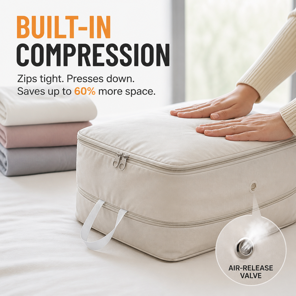 SpaceSavvy™ Pro — Crush Clutter, Unleash Freedom, Pack Like a Pro