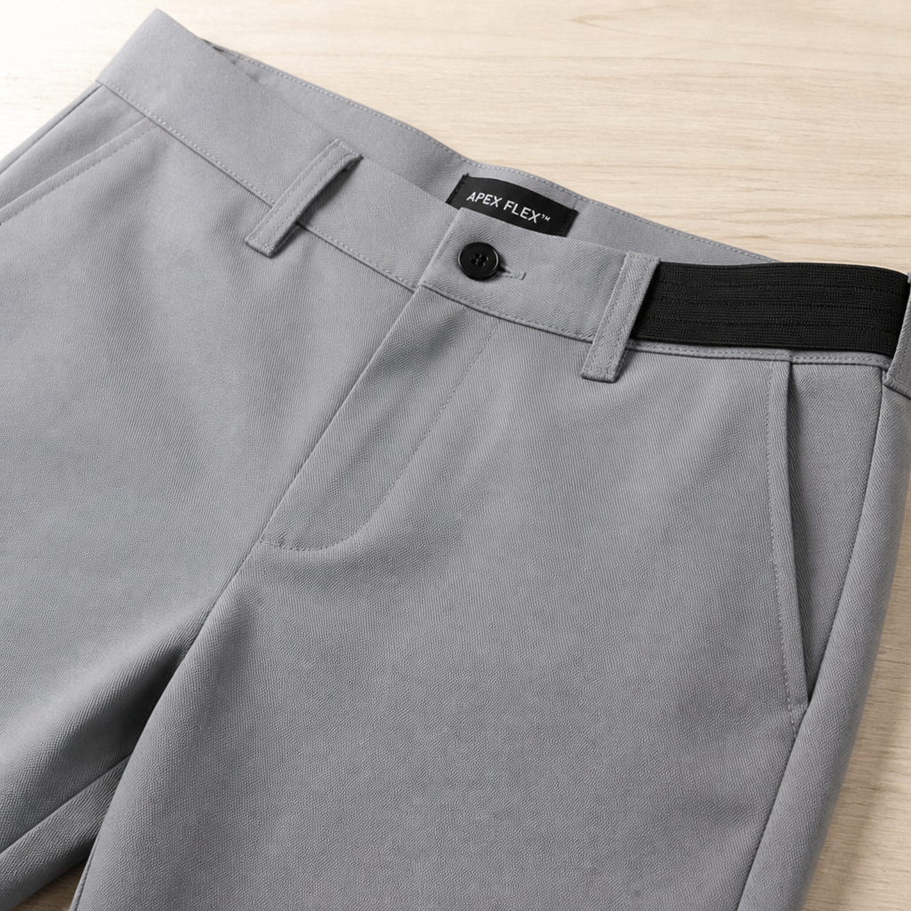 ApexFlex™ – Slim-Fit Stretch Cotton Chinos with Flex Waistband