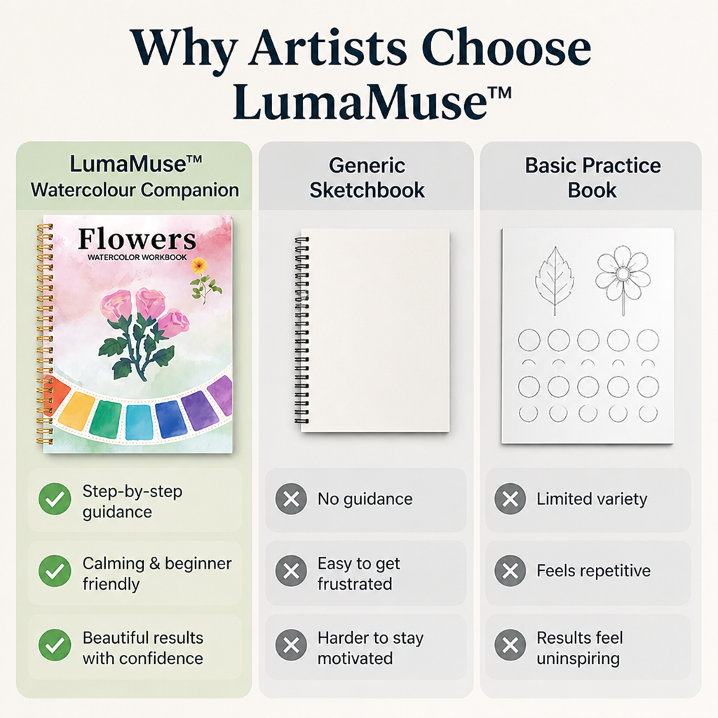 LumaMuse™ Watercolour Companion — Unlock Your Calm, Creativity, and Connection in Every Stroke