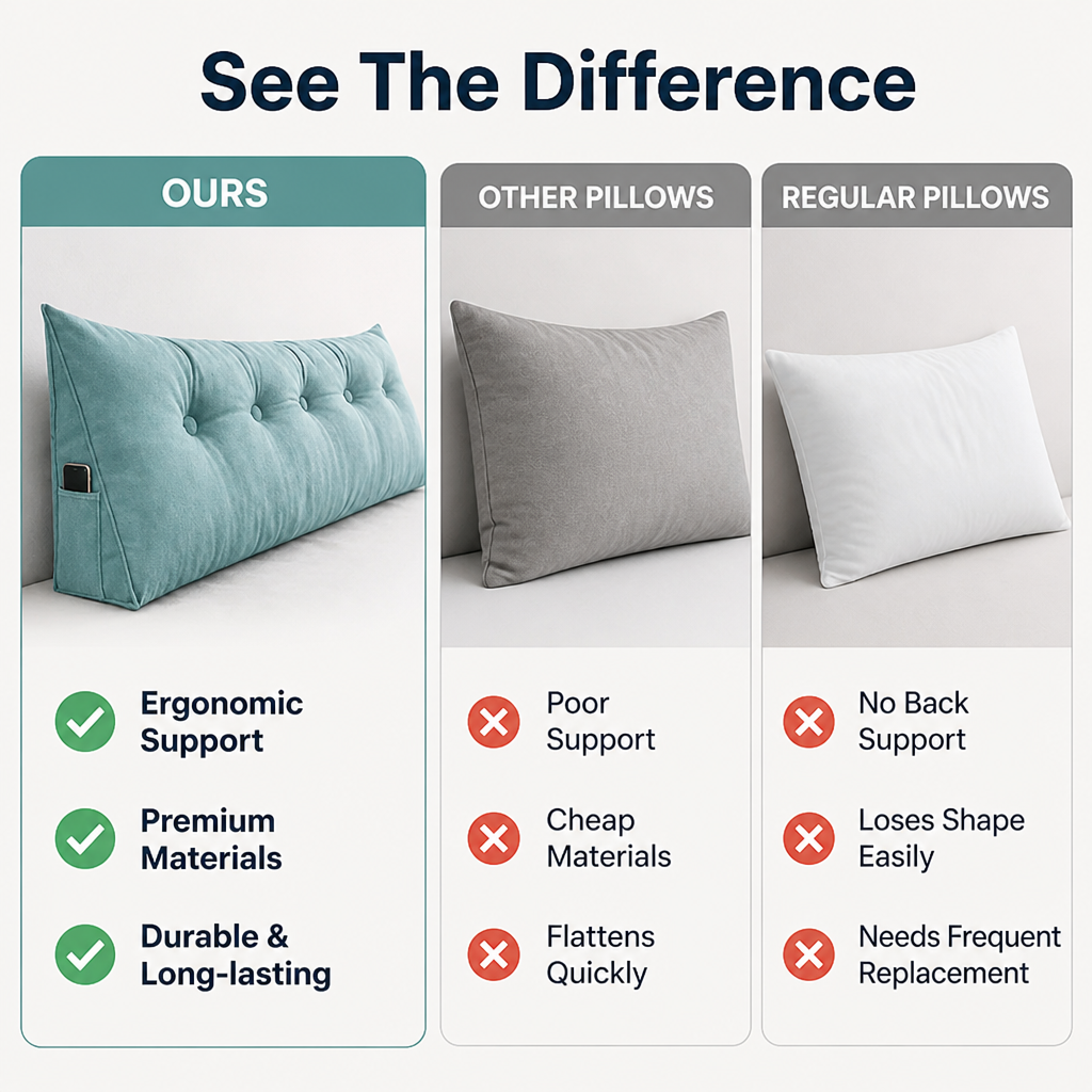 Sereneo™ Orthodesign Comfort Cushion — Melt Away Pain and Wake Up Energized Every Day