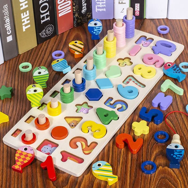 Interactive Montessori Learning Board – Fun Educational Toy for Kids