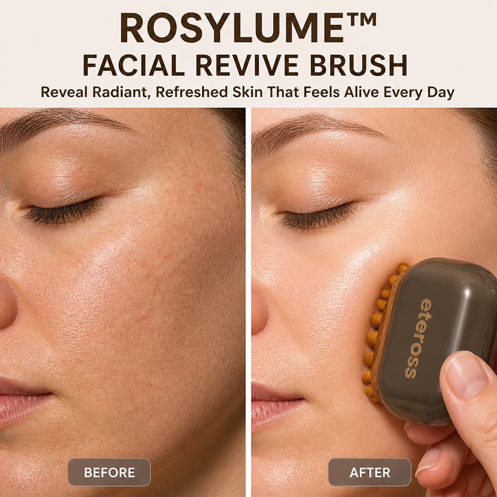 Rosylume™ Facial Revive Brush — Reveal Radiant, Refreshed Skin That Feels Alive Every Day