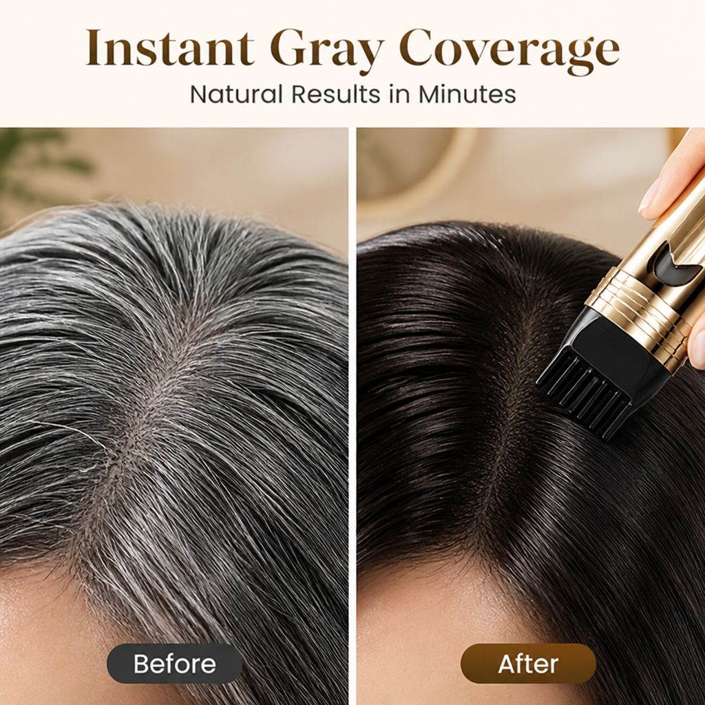 SilkaSleek™ — Effortless Gray Cover that Revives Your Natural Shine and Confidence