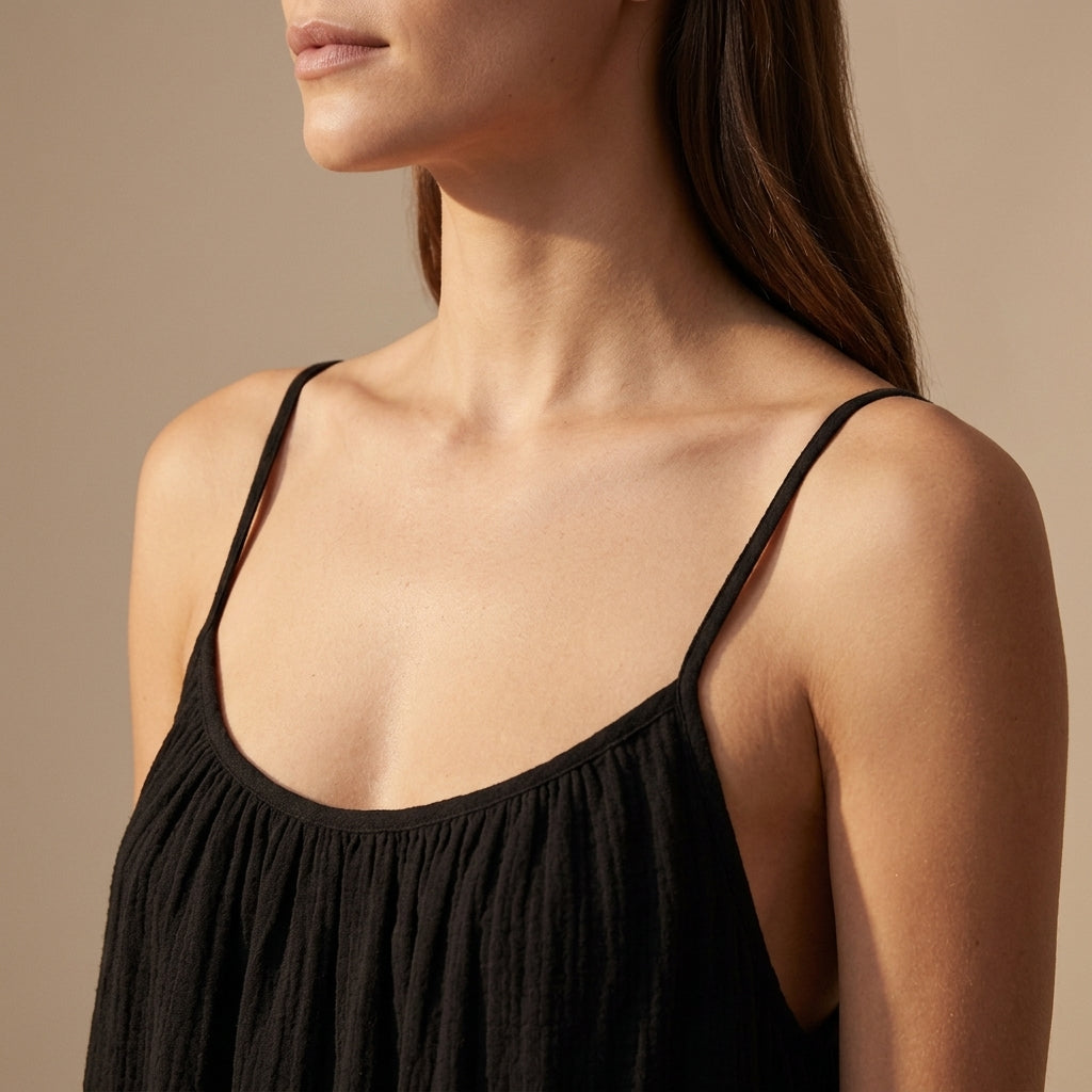 SilkenAura™ – Flowy Soft-Stretch Dress with a Second-Skin Feel