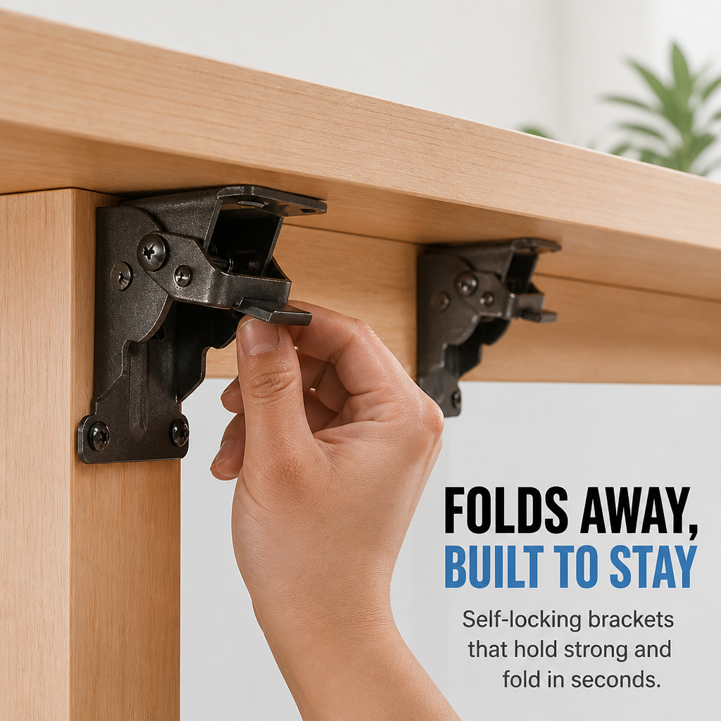 TitanFold™ — Transform Your Space with Unshakable Strength and Effortless Folding